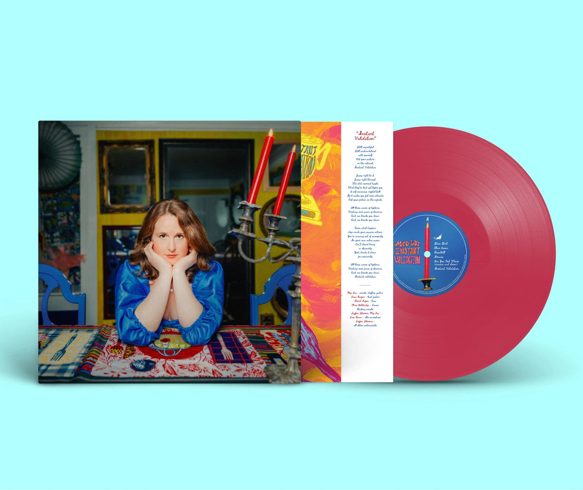 Meg Lui Instant Validation - magenta vinyl LP