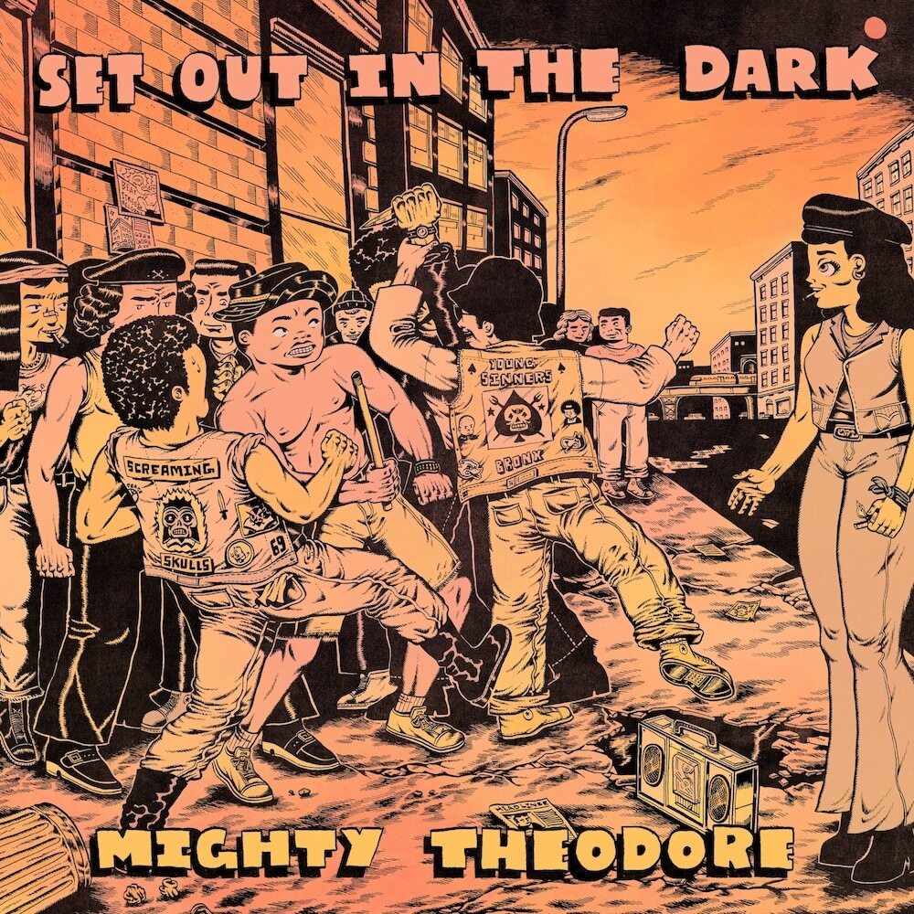 Mighty Theodore Set out in the Dark vinyl album cover