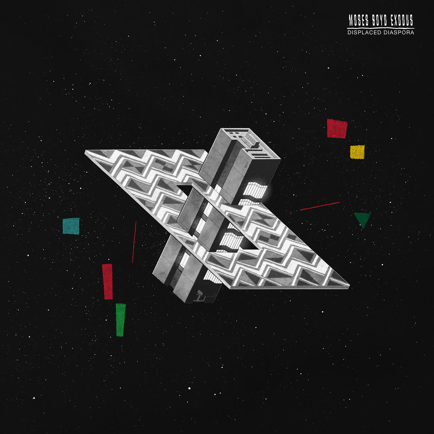 Moses Boyd - Displaced Diaspora cosmic splatter green vinyl LP