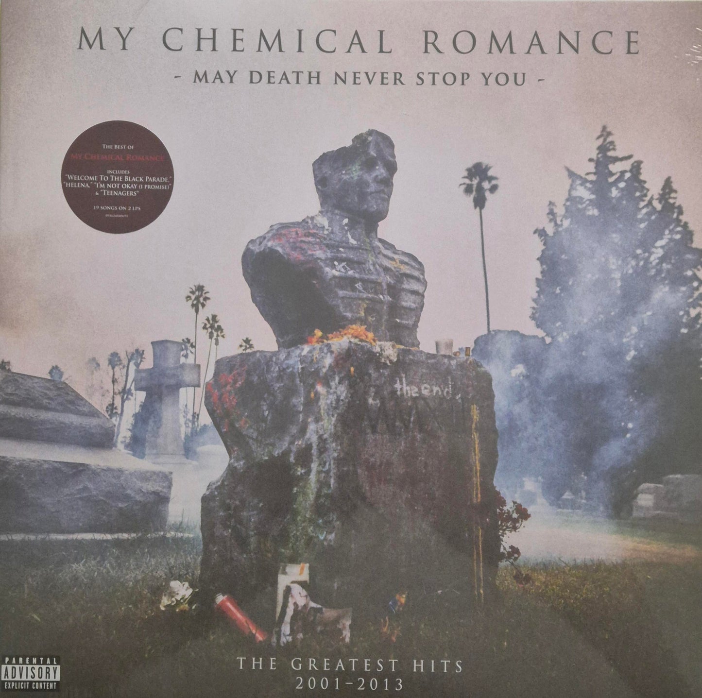 My Chemical Romance - May Death Never Stop You greatest hits vinyl LP