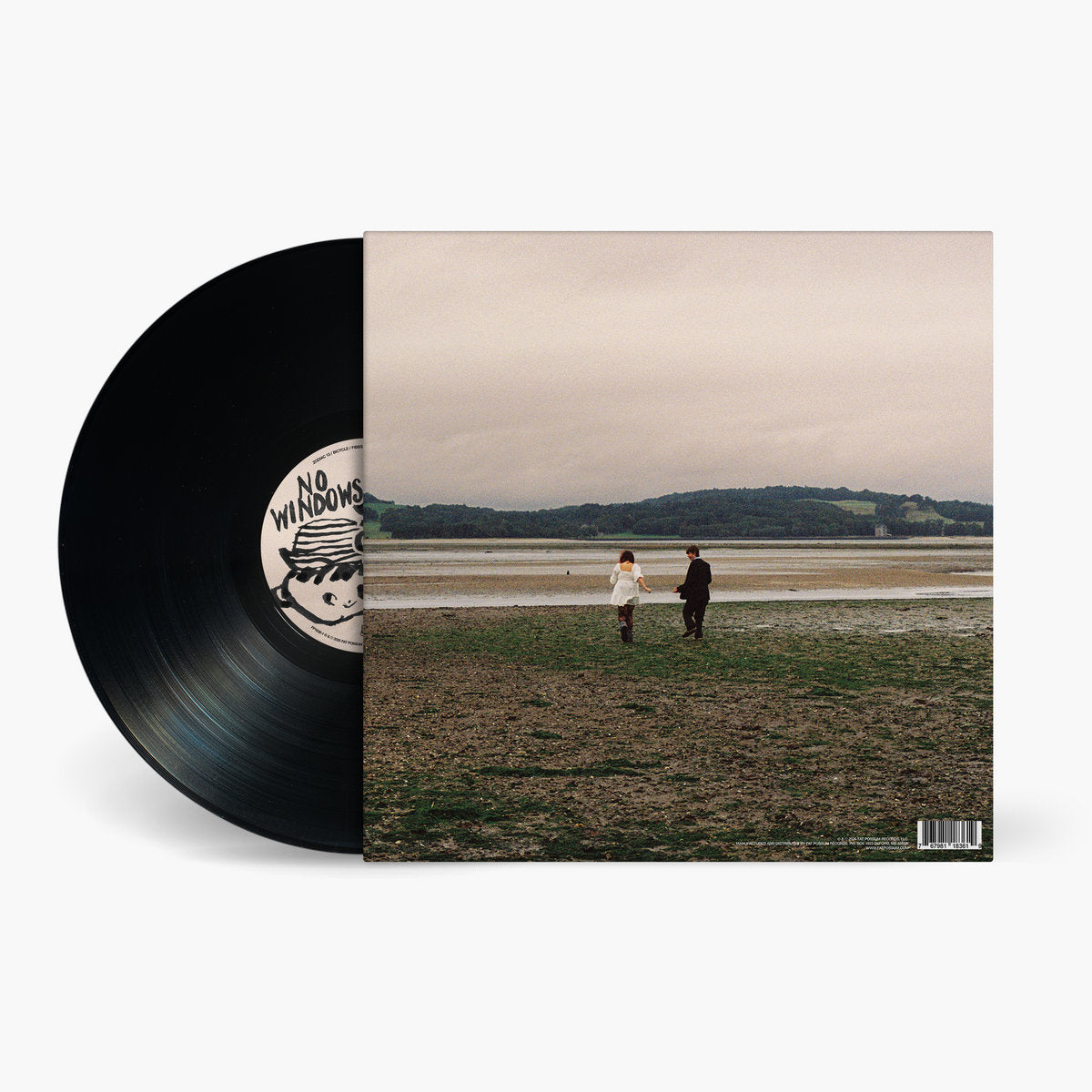 No Windows - The Great Traitor / Point Nemo black vinyl album cover