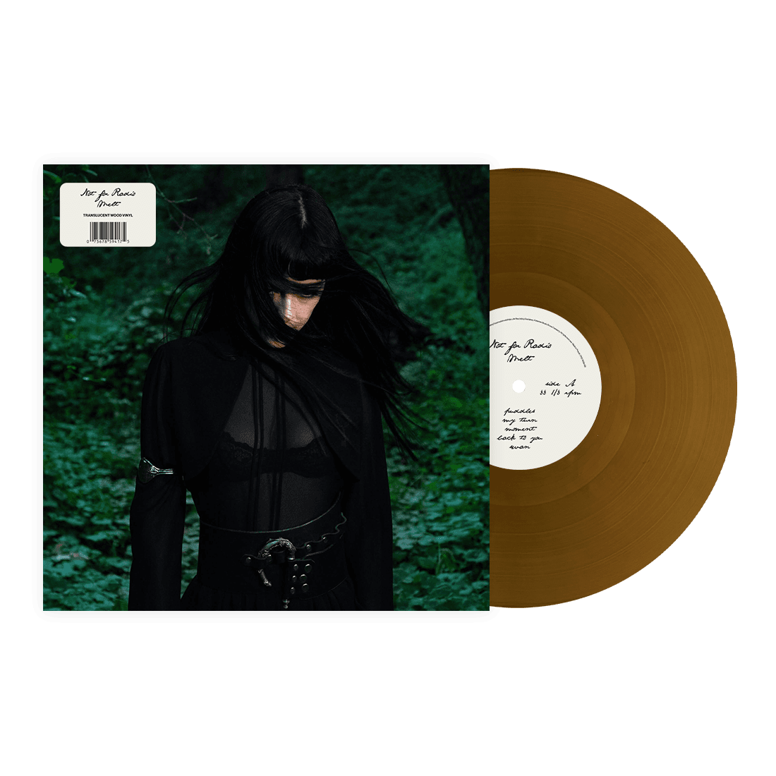 Not for Radio - Melt transparent wood vinyl LP