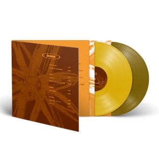 Orbital - The Brown Album gold and khaki vinyl album