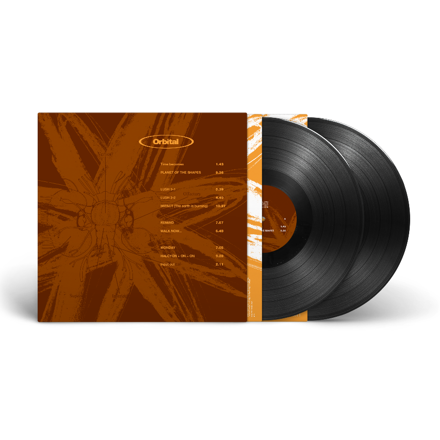 Orbital - The Brown Album double black vinyl LP