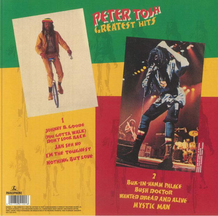 Peter Tosh - Greatest Hits RSD2025 vinyl LP tracklist