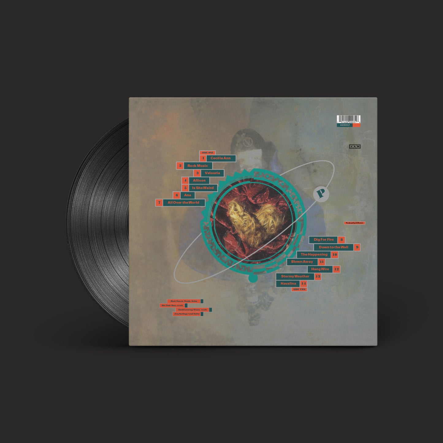Pixies - Bossanova (2026 Remaster) - Black vinyl LP tracklist