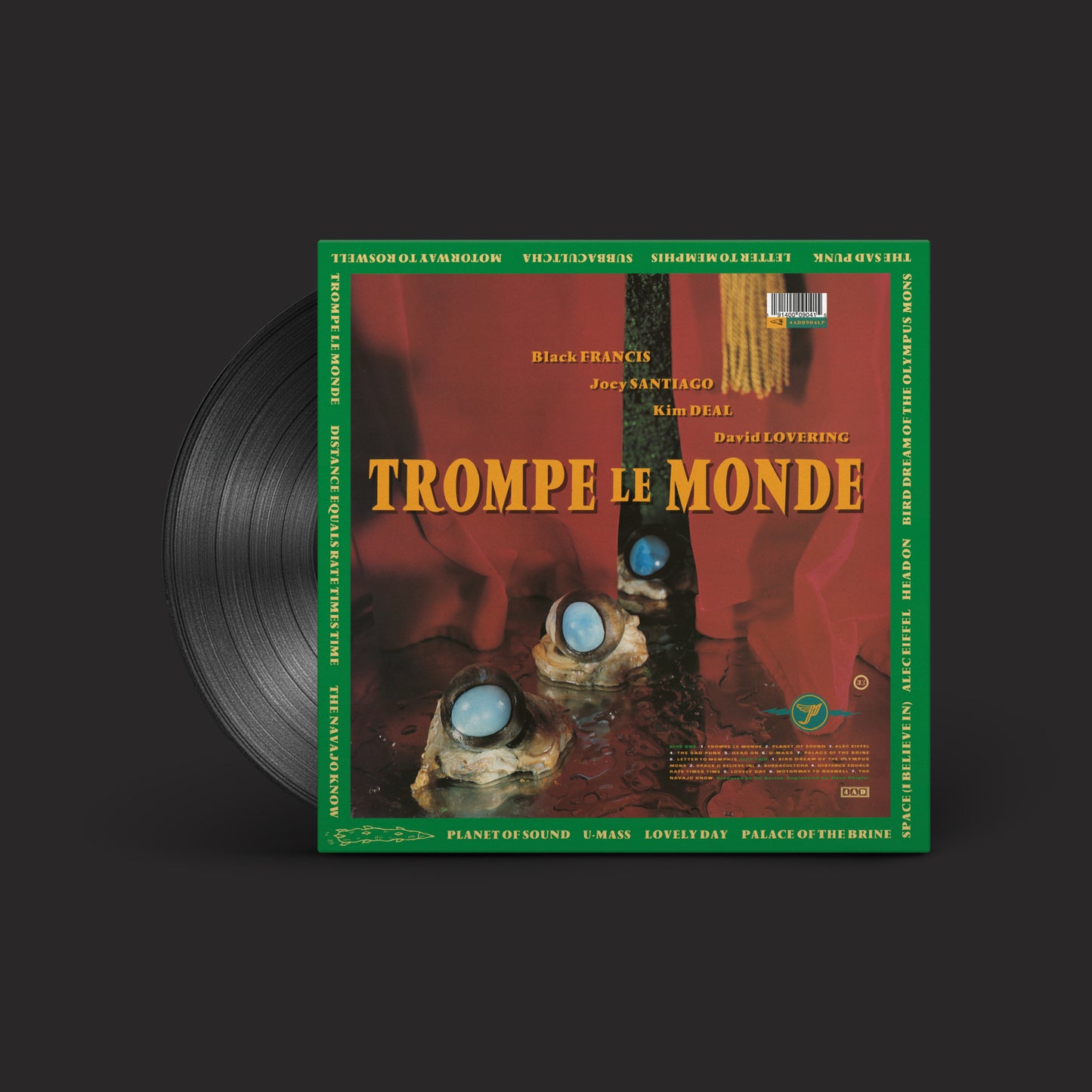Pixies - Trompe le Monde (2026 Remaster) - Black vinyl LP tracklist