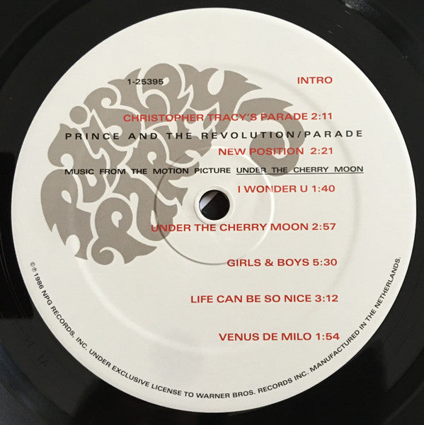 Prince and the Revolution - Parade black vinyl