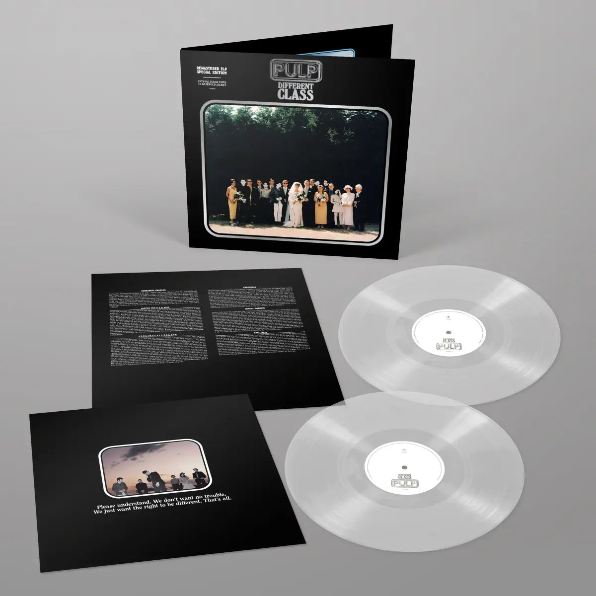Pulp - Different Class NAD2026 clear vinyl 2LP