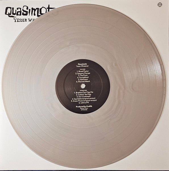 Quasimoto Yessir Whatever silver vinyl