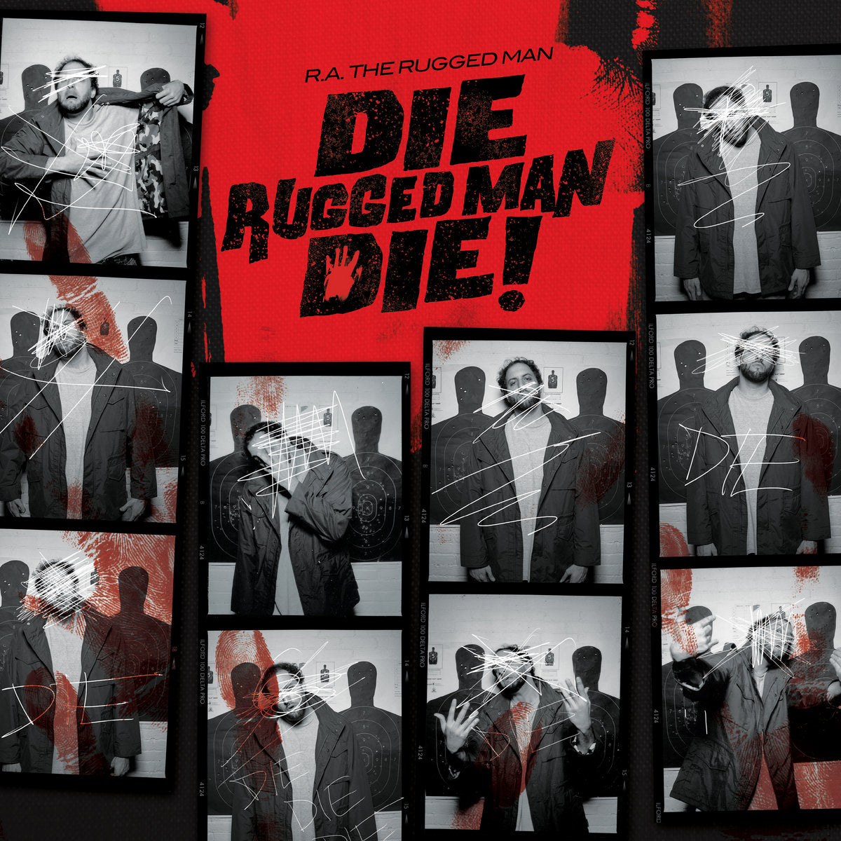 RA The Rugged Man Die, Rugged Man, Die vinyl album cover