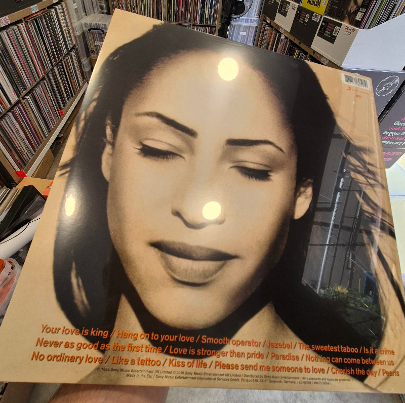 Sade - Best Of - black double vinyl LP tracklist