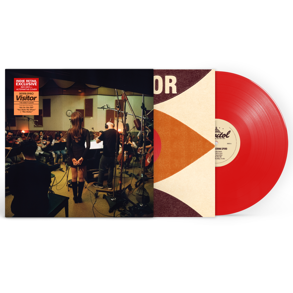 Sienna Spiro - Visitor - red vinyl LP