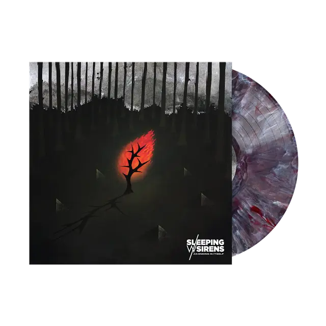 Sleeping With Sirens - An Ending In Itself - Indies black white and red splatter vinyl LP