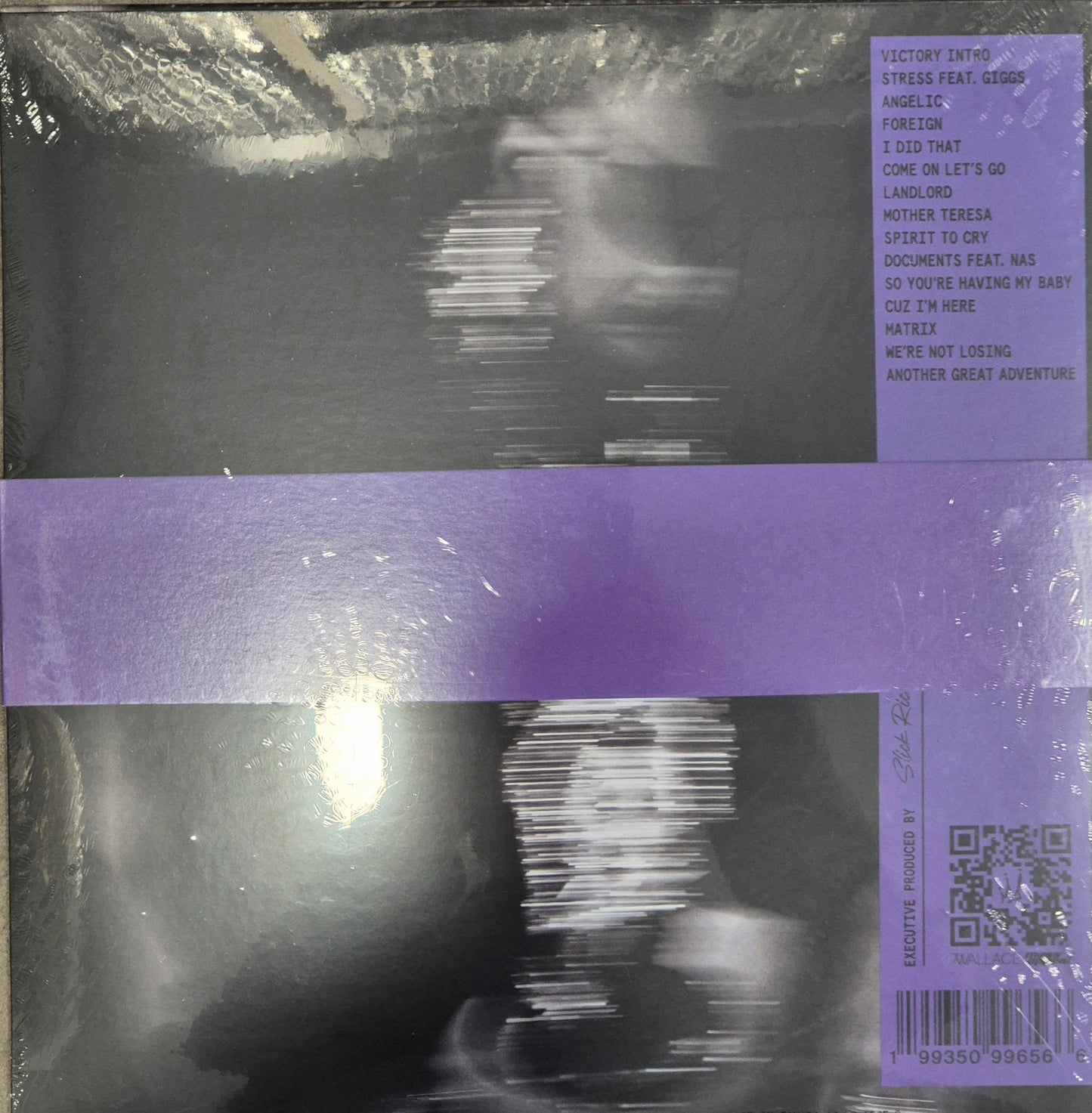 Slick Rick - Victory purple vinyl LP tracklist