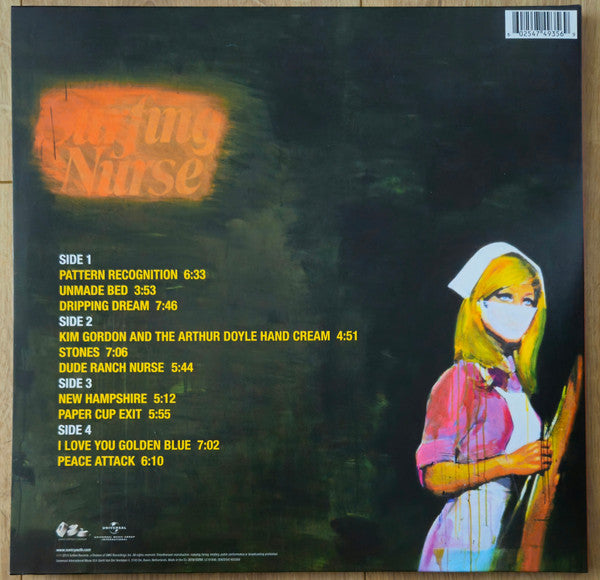 Sonic Youth - Sonic Nurse vinyl album tracklist