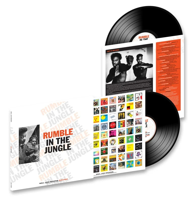 Soul Jazz Rumble in the Jungle - Black double vinyl LP
