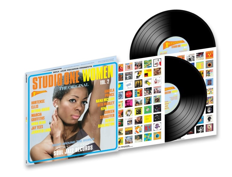 Various Artists - Studio One Women volume 2 black double vinyl album LP