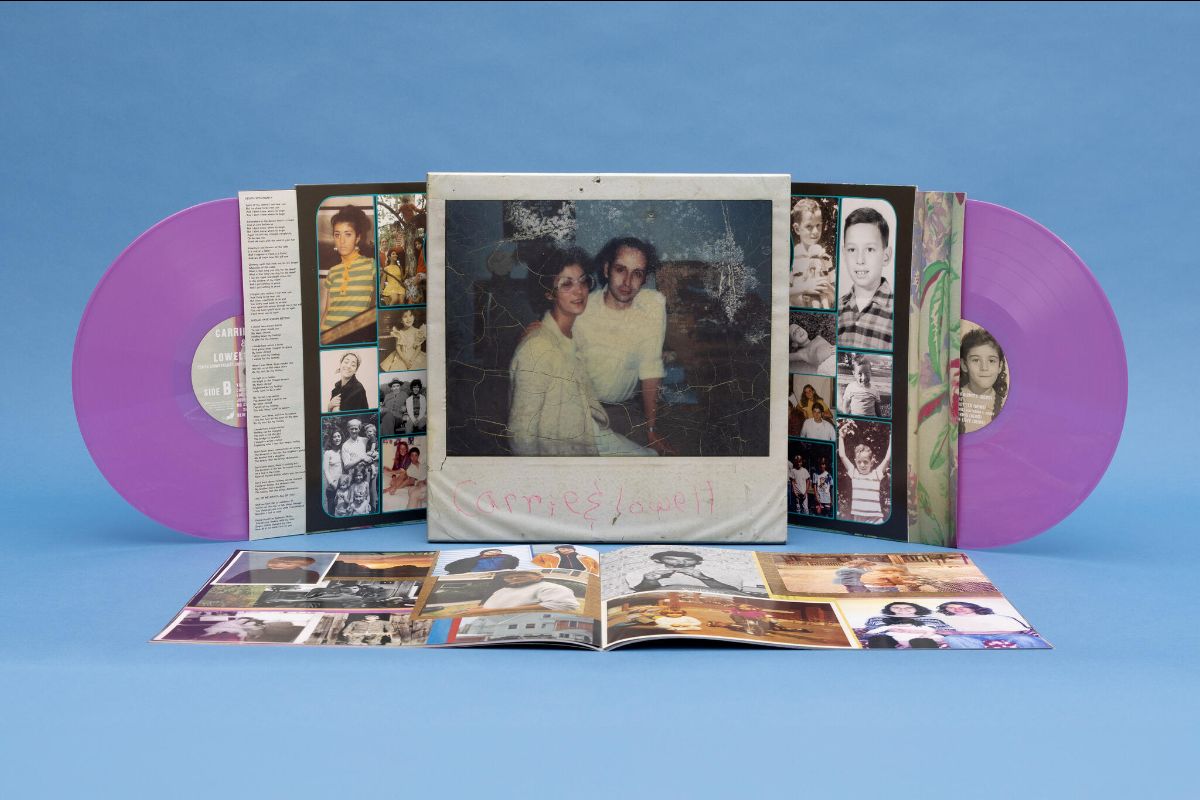 Sufjan Stevens Carrie and lowell violet double vinyl album