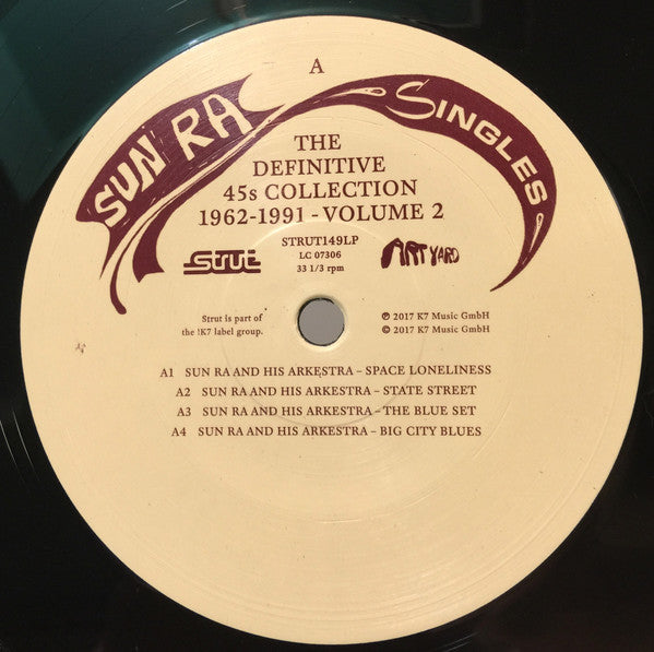 Sun Ra - Singles Volume 2 triple black vinyl album