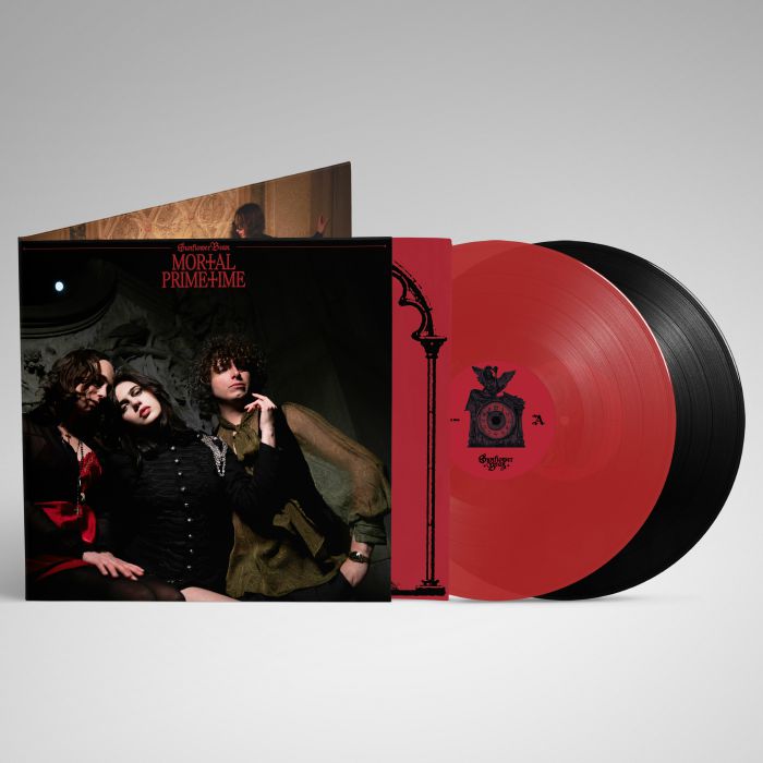 Sunflower Bean - Mortal Primetime red and black deluxe limited vinyl album