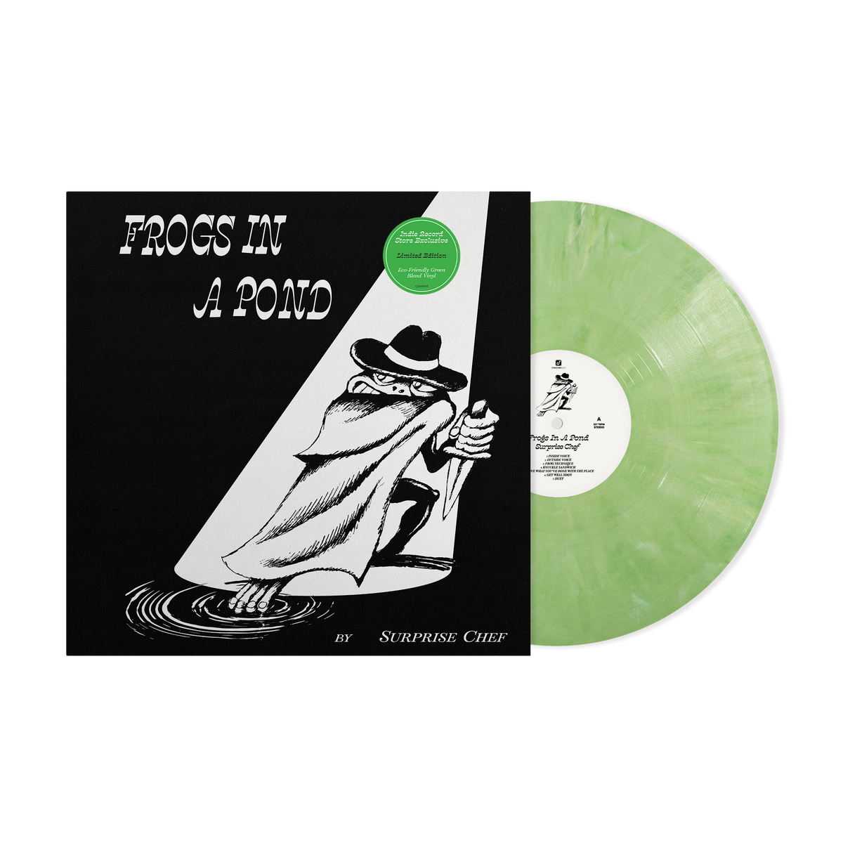 Surprise Chef - Frogs in a Pond limited edition green blend vinyl LP