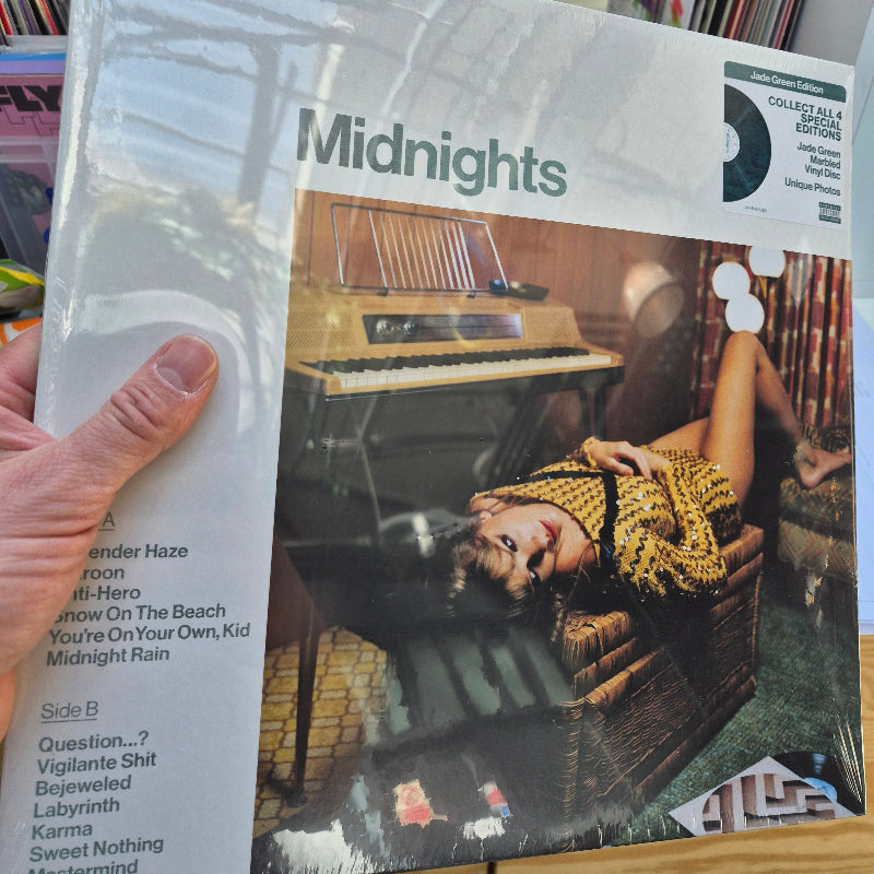 Taylor swift midnights jade green vinyl LP