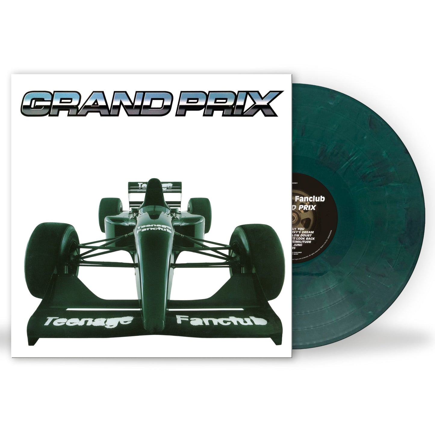 Teenage Fanclub - Grand Prix (National Album Day 2025) green and black marbled vinyl LP