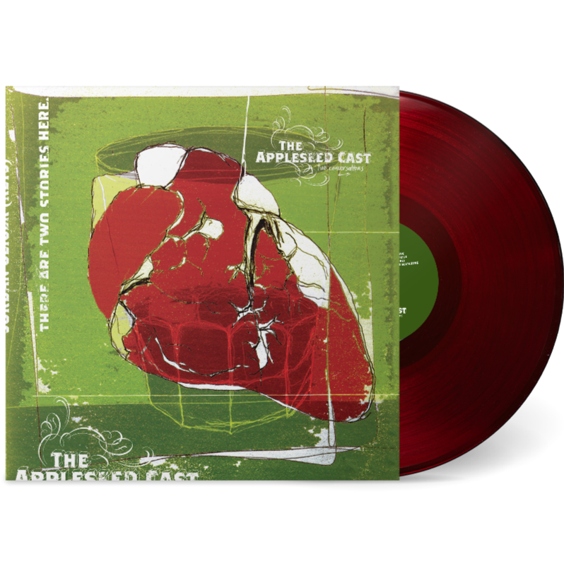 The Appleseed Cast - Two Conversations dearest heart red vinyl LP