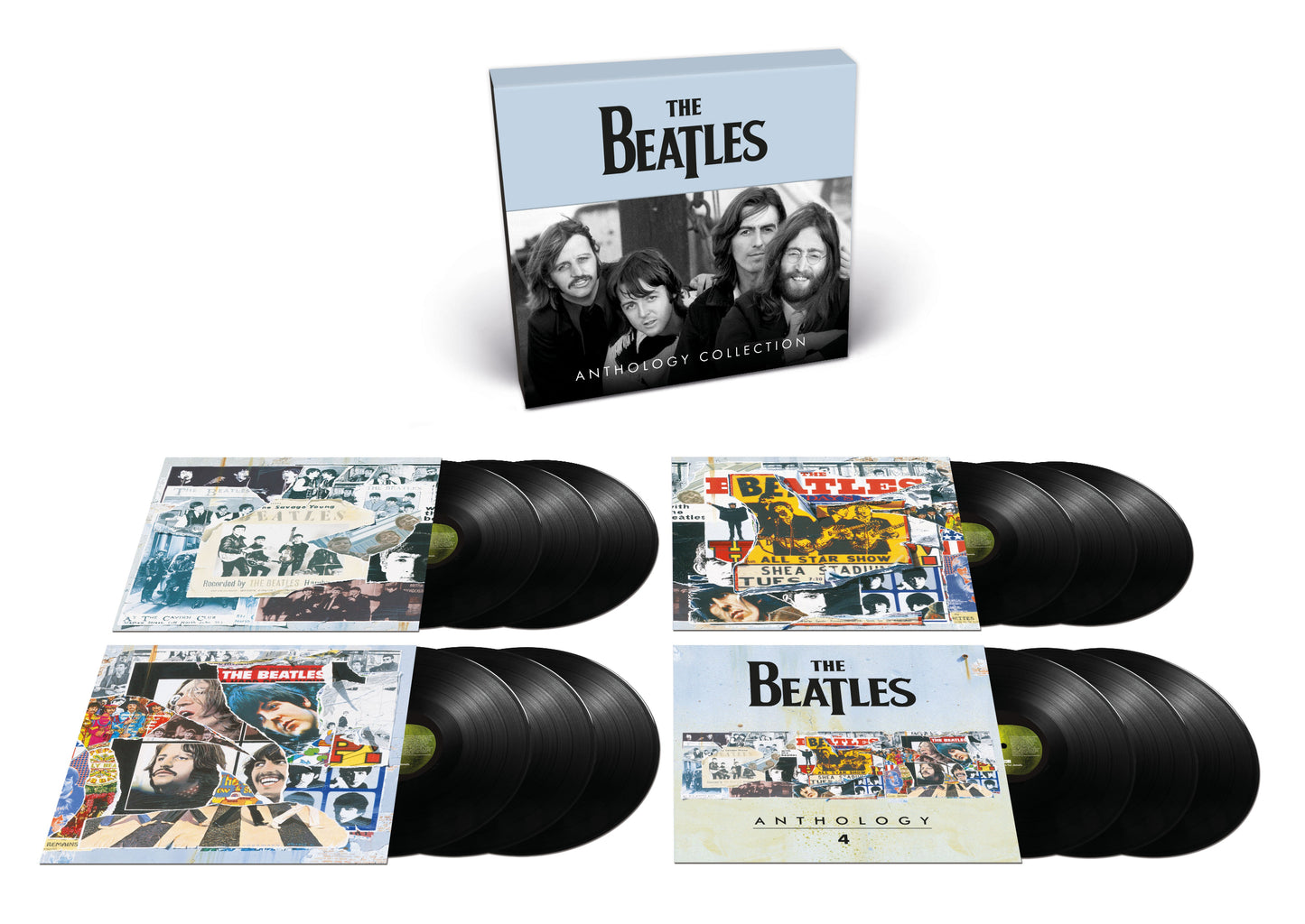 The Beatles - Anthology Collection (2025 Edition) 12 vinyl LP boxset packshot