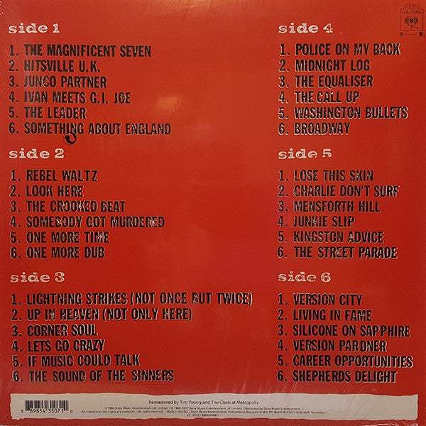 The Clash - Sandinista triple vinyl LP tracklist