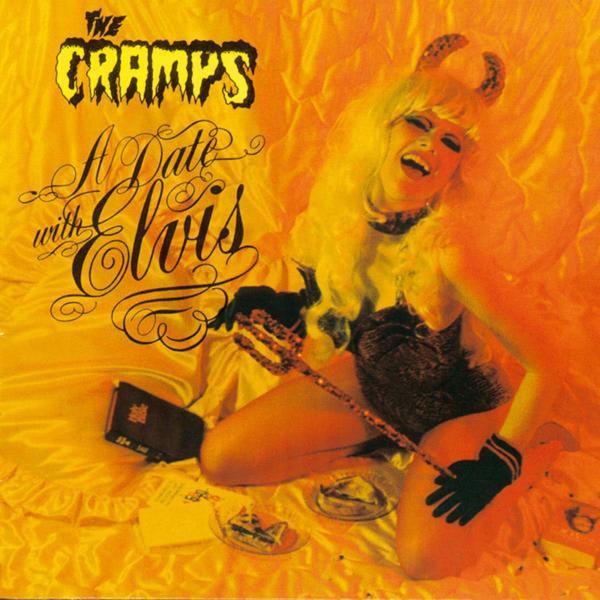 The Cramps A Date With Elvis - gold vinyl LP