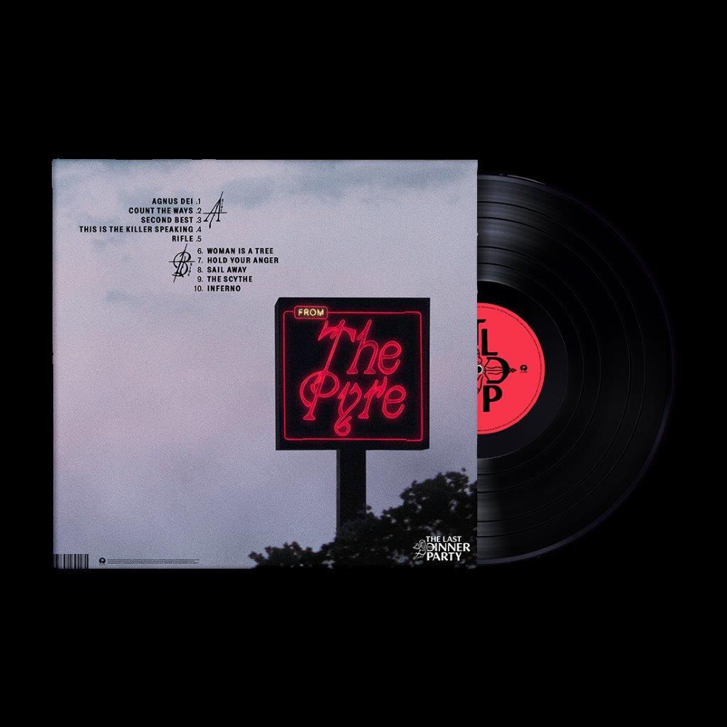 The Last Dinner Party - From The Pyre black vinyl LP tracklist