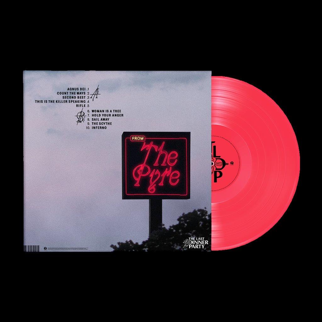 The Last Dinner Party - From The Pyre red vinyl LP tracklist