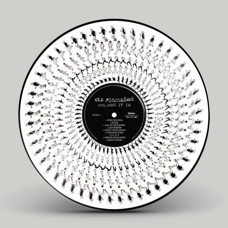 The Maccabees - Colour it in zoetrope vinyl other side
