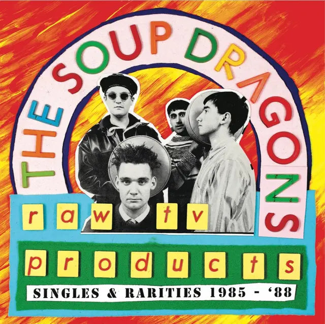 The Soup Dragons - Raw TV Products Singles and Rarities 1985-88 green vinyl LP