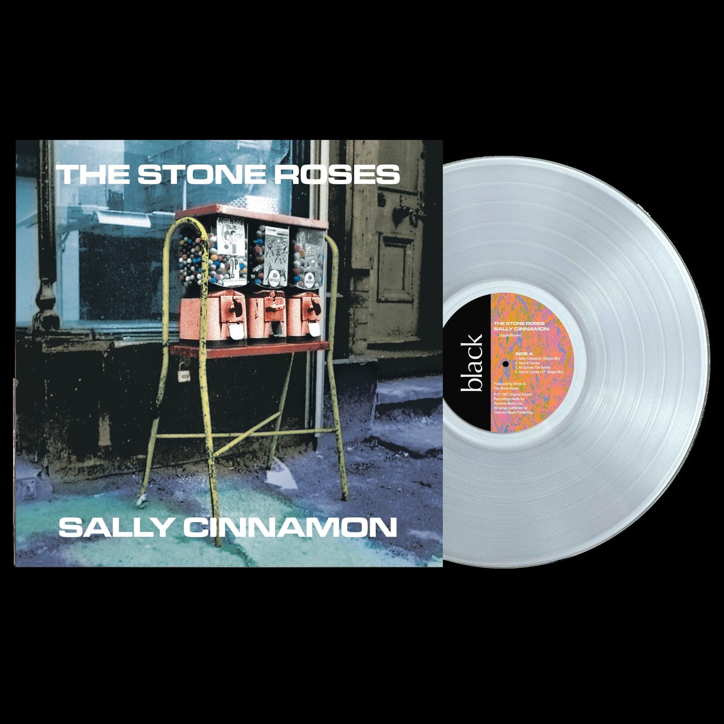 The Stone Roses - Sally Cinnamon - 12 inch clear vinyl EP