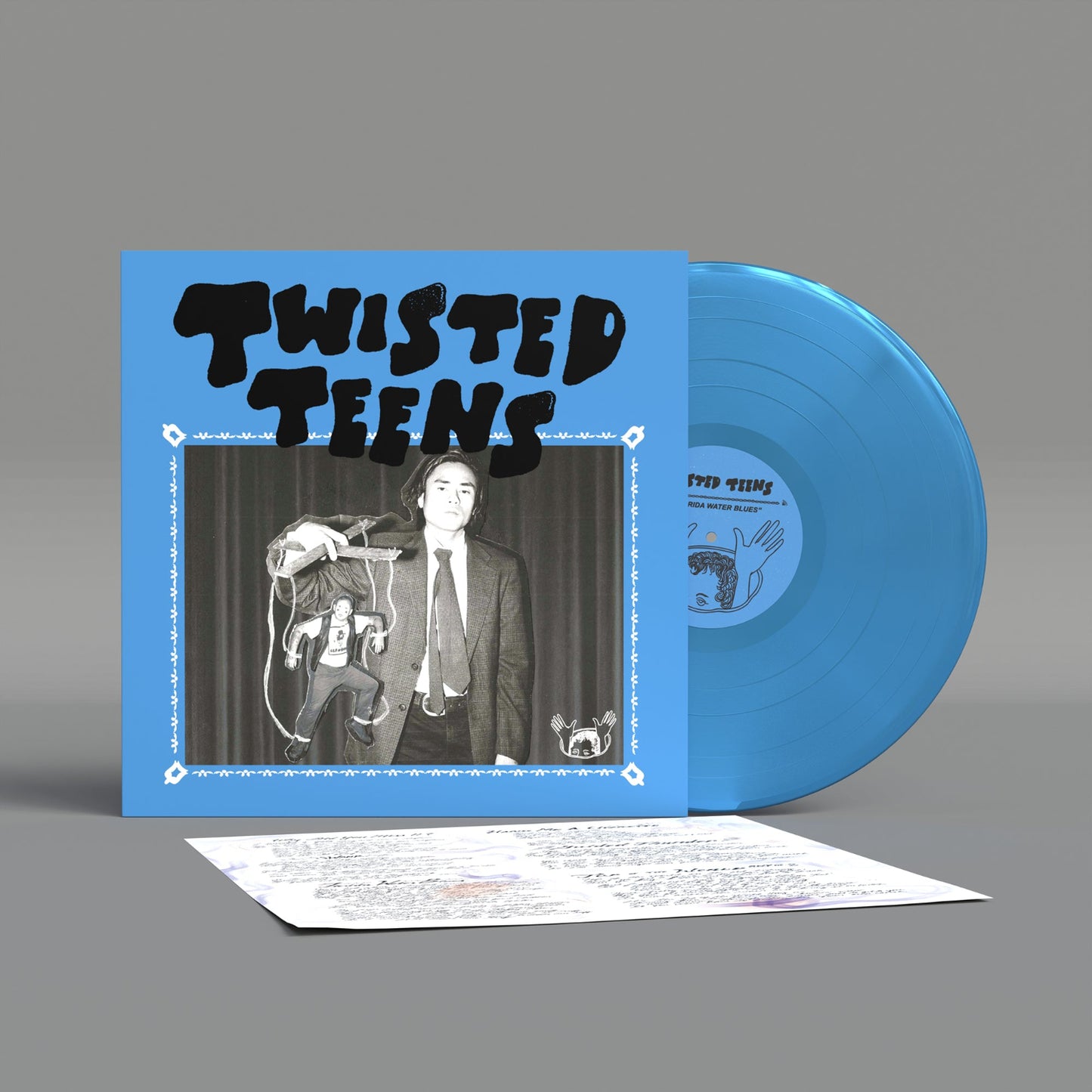 Twisted Teens - Florida Water Blues - blue vinyl LP