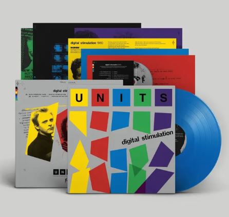 Units - Digital Stimulation double vinyl blue pulse LP