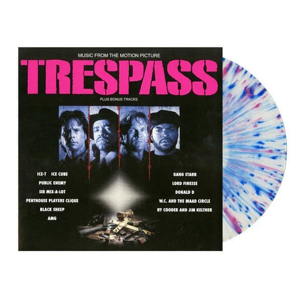 Various Artists - Trespass (Music From The Motion Picture) splatter vinyl LP