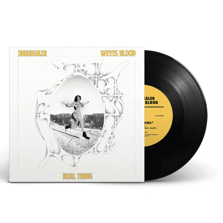 Weyes Blood and Drugdealer Real Thing The News 7 inch vinyl