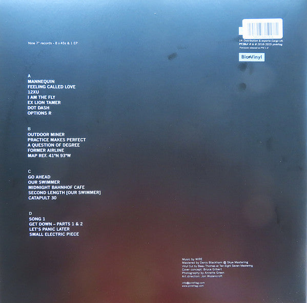 Wire - Nine Sevens RSD2025 vinyl LP tracklist