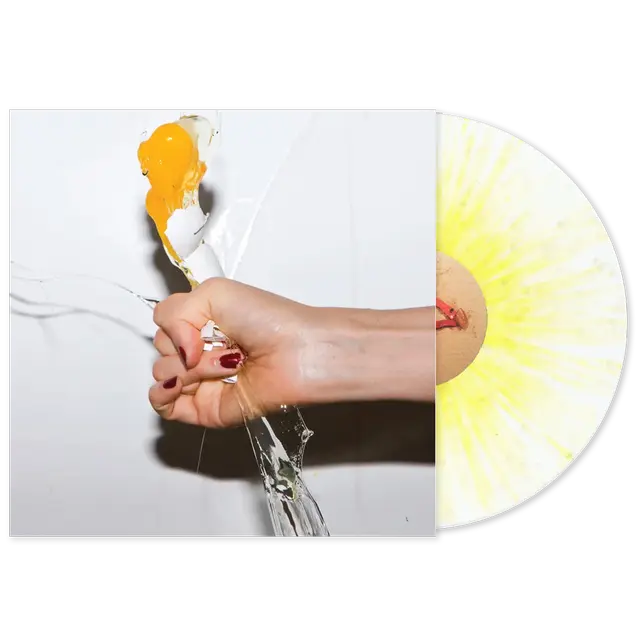 Yeah Yeah Yeahs - It's Blitz white and yellow vinyl LP