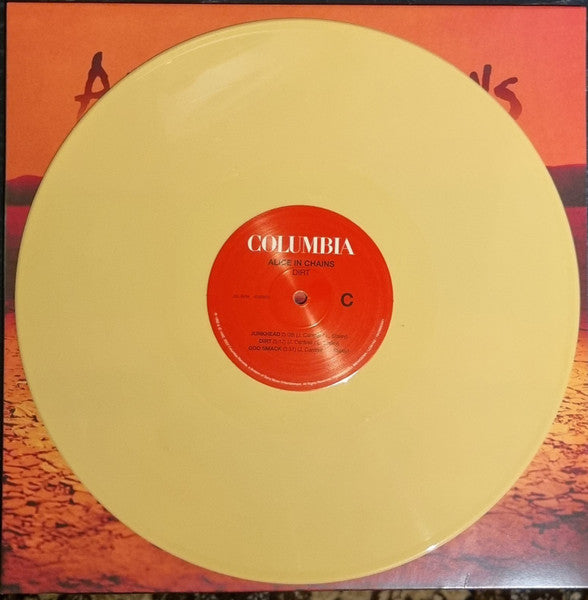 Alice in Chains - Dirt yellow vinyl album