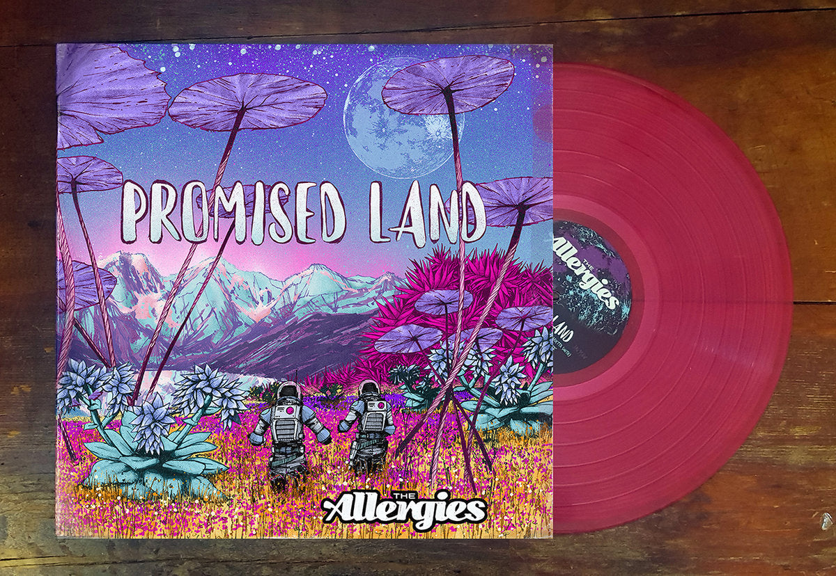 The Allergies - Promised Land pink vinyl