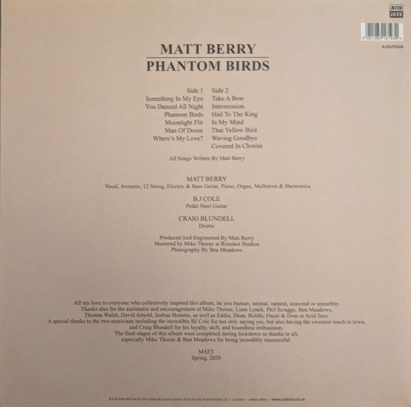 Matt Berry - Phantom Birds