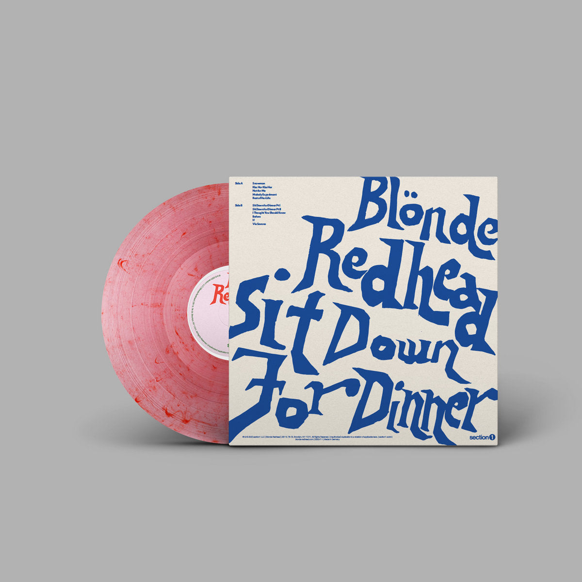 Blonde Redhead - Sit Down for Dinner strawberry vinyl