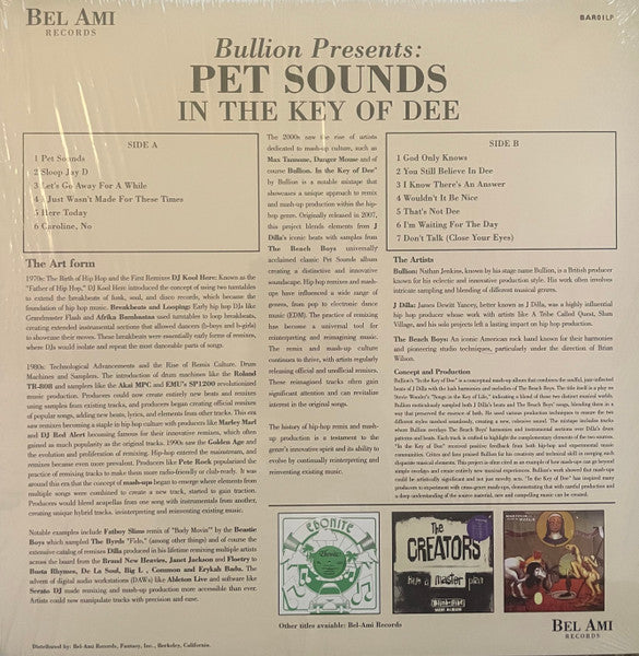 J Dilla - Pet Sounds: In The Key Of Dee album