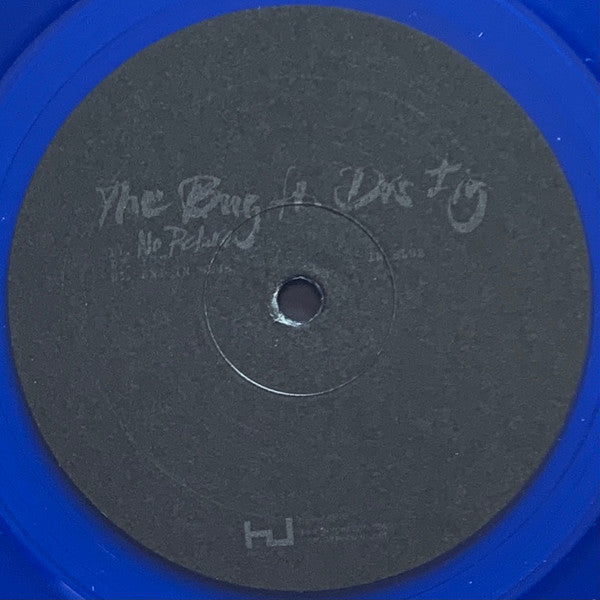 The Bug Ft. Dis Fig - In Blue, blue vinyl album