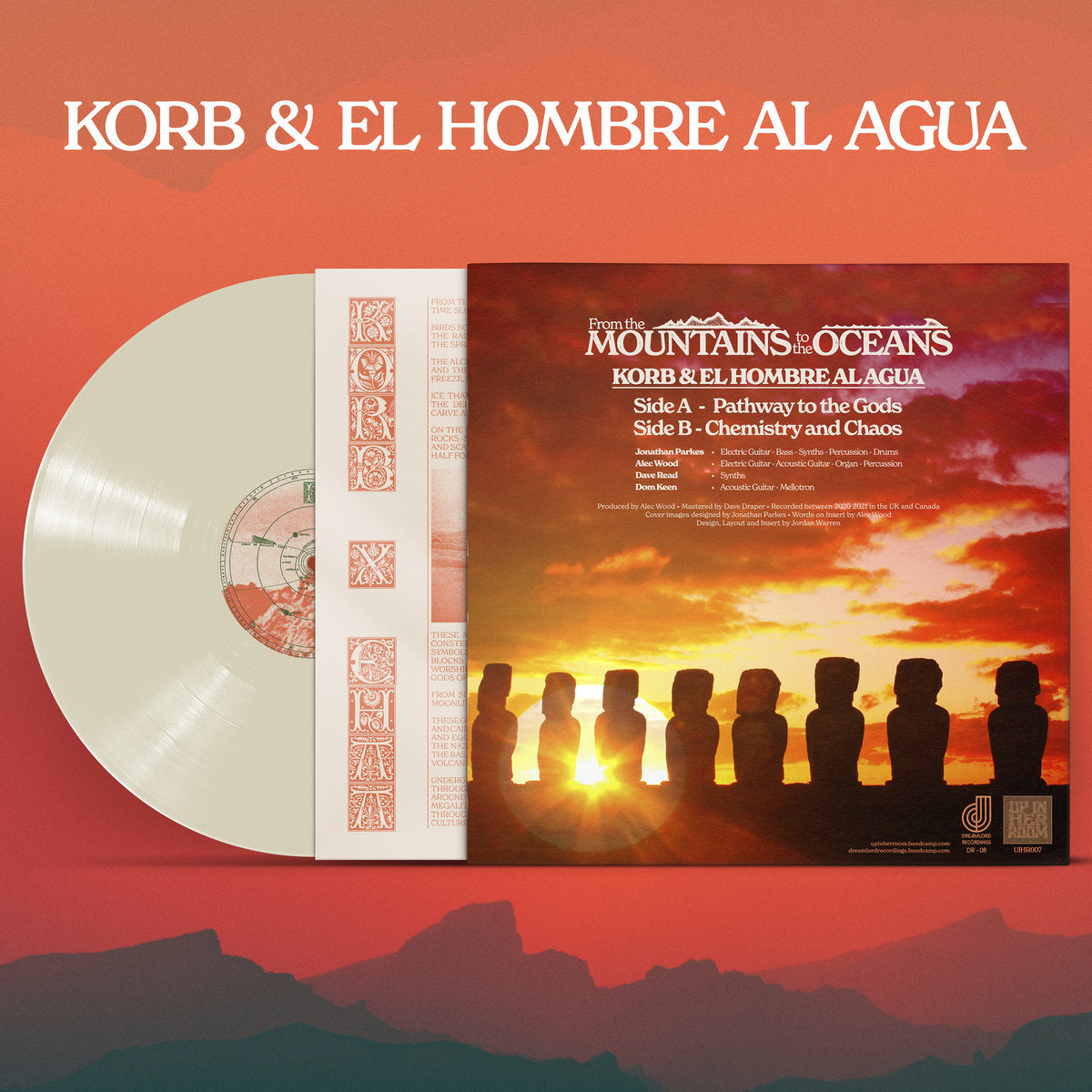 Korb & El Hombre al Agua - From The Mountains To The Oceans white vinyl